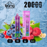 Bang King Double Crystal 20000 Puffs Vape 20K Disposable Vape Pen E Cigarette Prefilled-650mAh Battery. 25ml E-liquid. Multiple Nicotine 12 Flavors