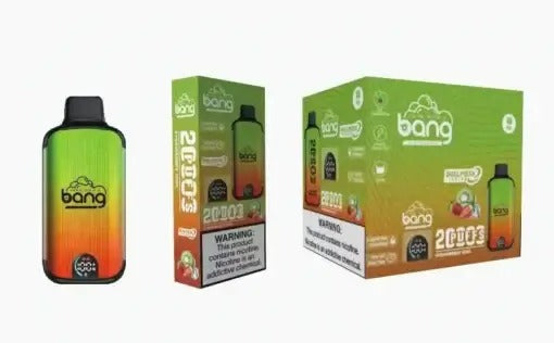 Bang 20000 Puffs LED Display Disposable Vape Bang King Double Crystal 20000 Puffs Vape 20K Disposable Vape Pen E Cigarette Prefilled-650mAh Battery. 25ml E-liquid. Multiple Nicotine 12 Flavors