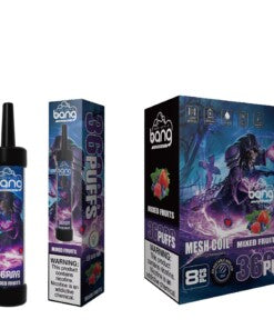 Bang 36000 Puffs Disposable Vape -650mAh Battery. 40ml E-liquid. Multiple Nicotine 12 Flavors