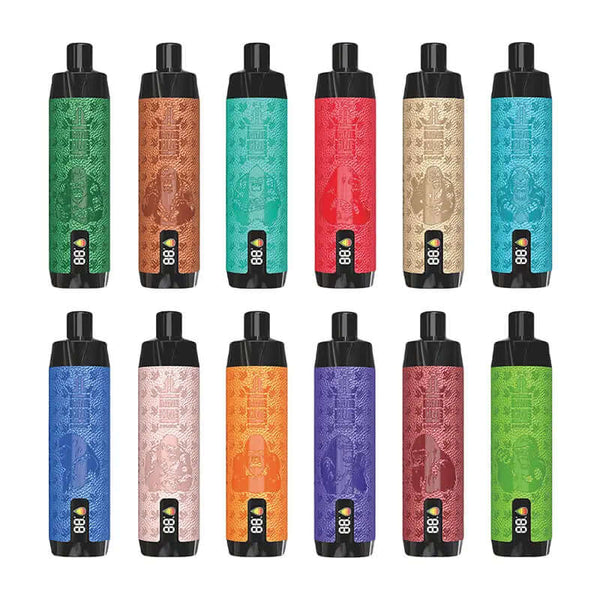 JNR Shisha 12000 Puffs Disposable Vape 24ml 750mah 10 Flavors