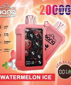 Bang 20000 Puffs Vape 20K Disposable Vape Pen E Cigarette Prefilled 25ml 500mAh Disposable Vape 12 Flavors