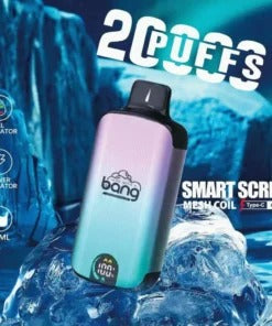 Bang King Double Crystal 20000 Puffs Vape 20K Disposable Vape Pen E Cigarette Prefilled-500mAh Battery. 25ml E-liquid. Multiple Nicotine 12 Flavors