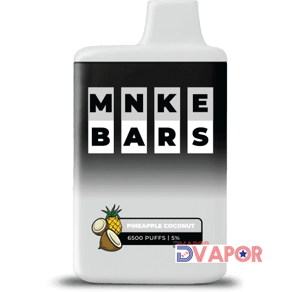 CLEARANCE (Non-Refundable) MNKE Bar 16ml 6500 Puff 5% Rechargeable Disposable Vape