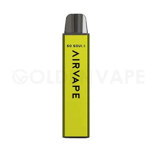 10 Pieces So Soul AIRVAPE Bar 600 Puff Disposable Vape Nic Salt 20mg