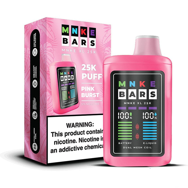 MNKE Bars XL 25K Einweg-E-Zigarette 5% 18m