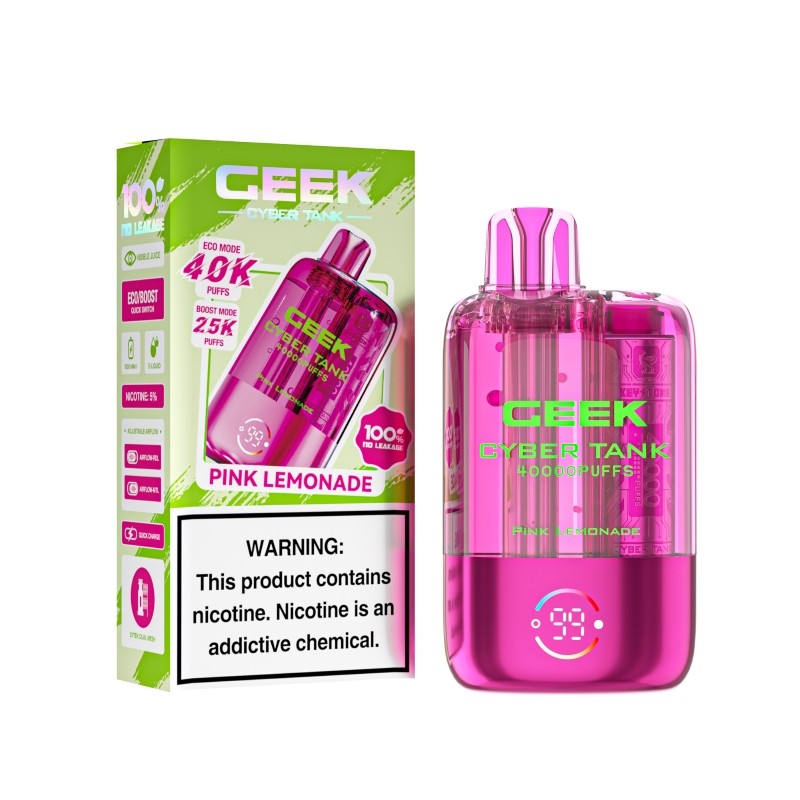 Ceek Cyber ​​Visible Tank 40K Einweg-E-Zigarette 5%