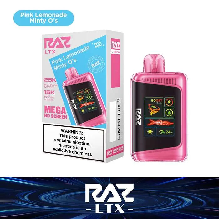 Pink Lemonade Minty Raz Vape