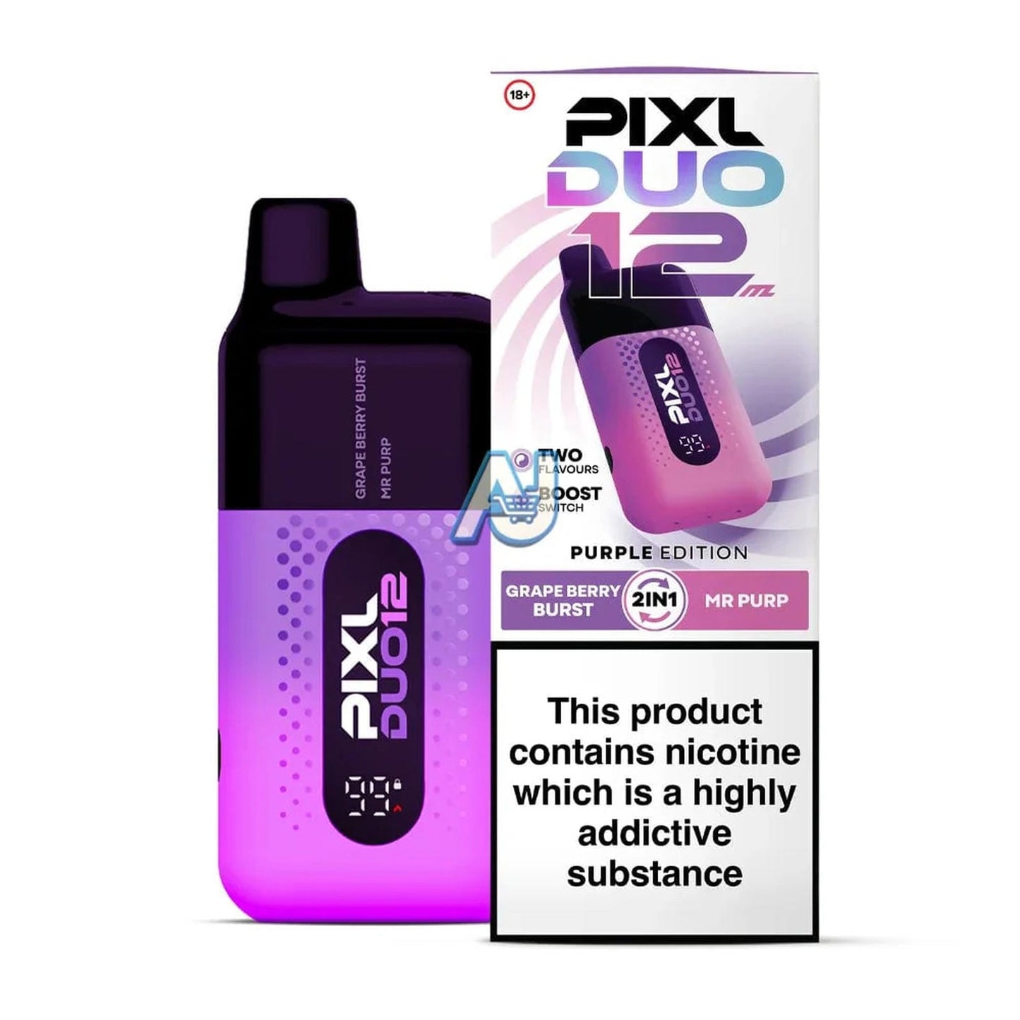 PIXL Duo 12 6000 Puffs Prefilled Pod Vape Kit