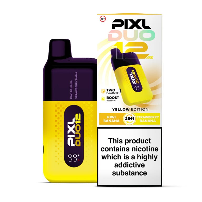 Pixl Duo 12000 Pre-Filled Pod Vape Kit - Box of 5