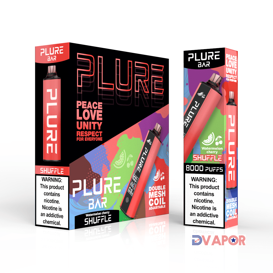 Clearance (NON REFUNDABLE) Plure Bar 8000 Puff Vape