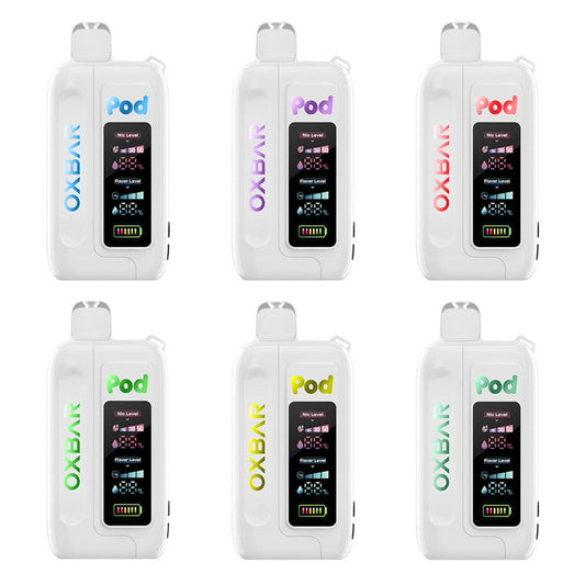 OXBAR X Pod Liquid Nikotinschalter 35K Einweg-E-Zigarette 5%