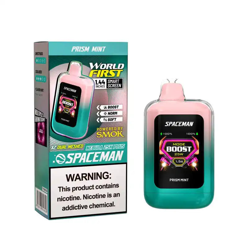 Prism Mint - Spaceman Nebula 25k Plus Disposable Vape