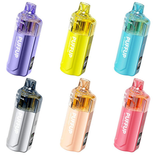 Puffup Einweg-E-Zigarette für 25.000 Züge, 15 ml, 5 %