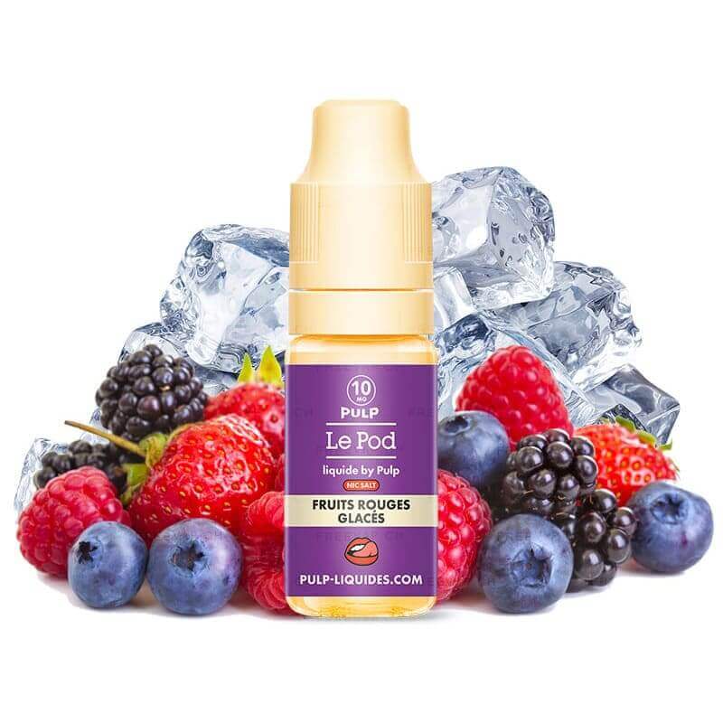 PULP Le Pod Fruits Rouges Glacés - Sel de Nikotin 10 ml