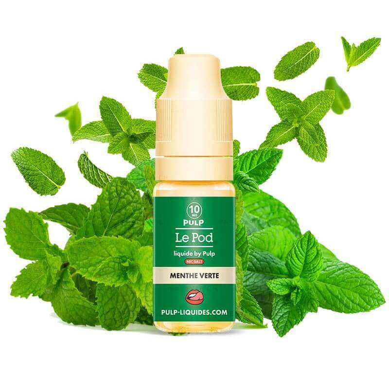 PULP Le Pod Menthe Verte - Sel de Nikotin 10 ml