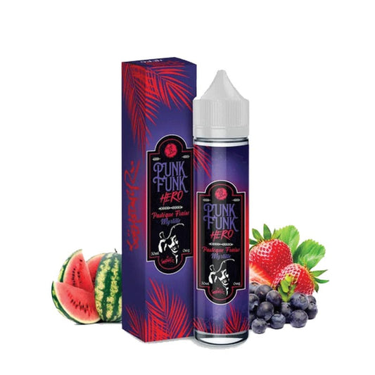 PUNK FUNK HERO Pastèque Fraise Myrtille - E-Liquid 50ml