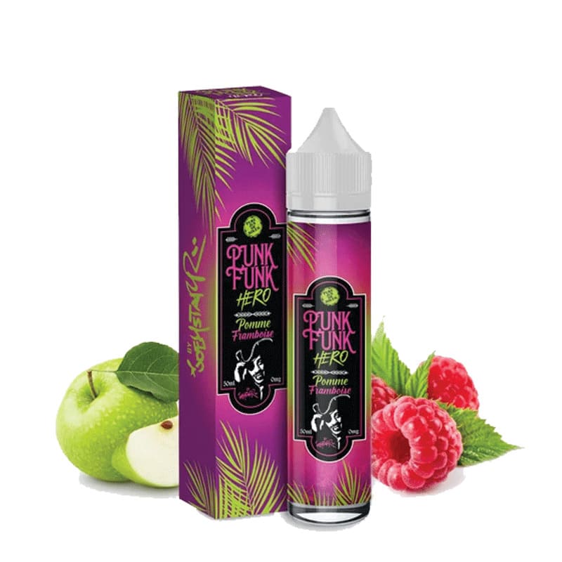 PUNK FUNK HERO Pomme Framboise - E-Liquid 50ml