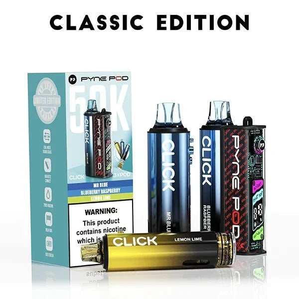 Pyne Pod Click 50k Prefilled Pod Vape Kit - Box of 5