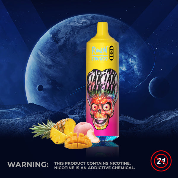 R&amp;M Tornado 9000 Züge Einweg-E-Zigarette 18 ml