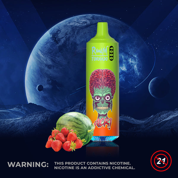 R&amp;M Tornado 9000 Züge Einweg-E-Zigarette 18 ml