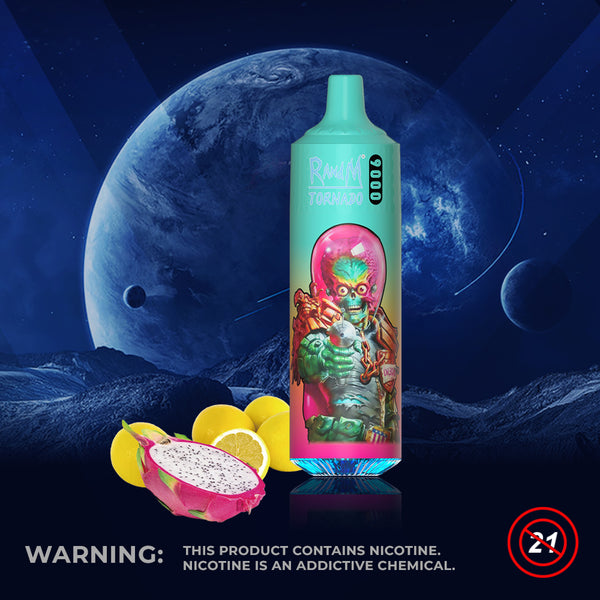 R&amp;M Tornado 9000 Züge Einweg-E-Zigarette 18 ml