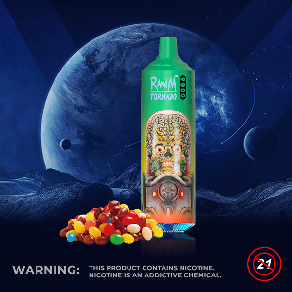 R&amp;M Tornado 9000 Züge Einweg-E-Zigarette 18 ml