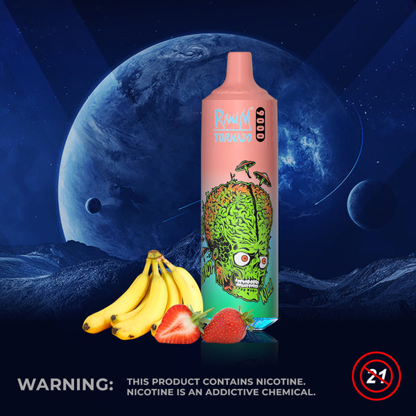 R&amp;M Tornado 9000 Züge Einweg-E-Zigarette 18 ml