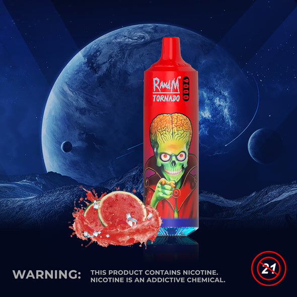 R&amp;M Tornado 9000 Züge Einweg-E-Zigarette 18 ml