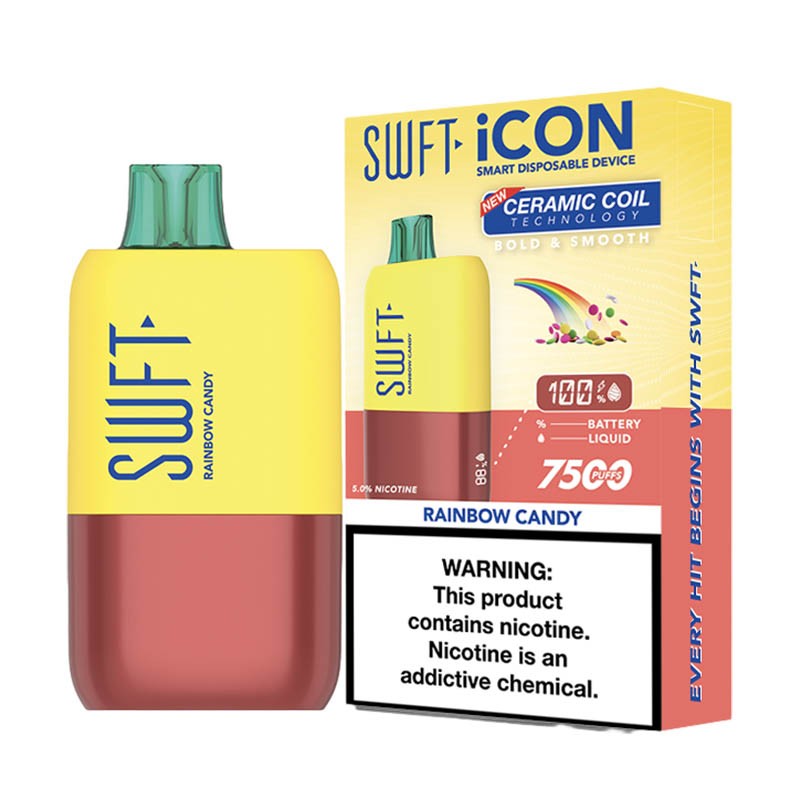 SWFT Icon Einweg-Vape-Kit 7500 Züge (5%, 17ml)
