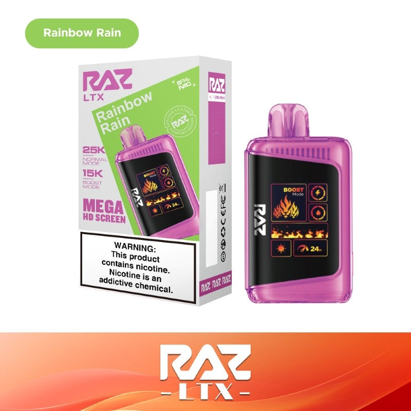 RAZ LTX 25K Disposable Vape 16ml 5%