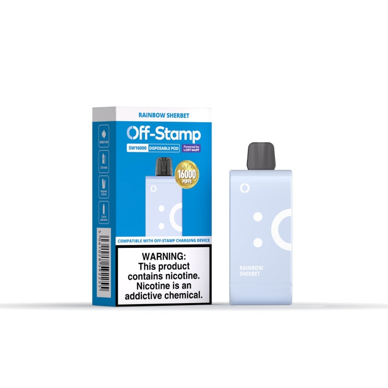Lost Mary Off-Stamp SW16000 Einweg-E-Zigarette 17 ml