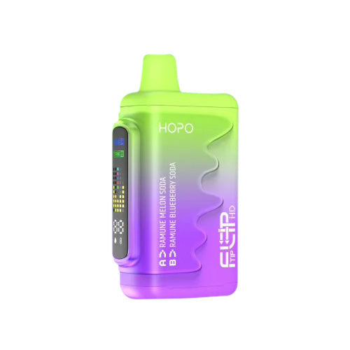 HOPO Fliptip HD Einweg-Vape-Kit für 16000 Züge, 20 ml