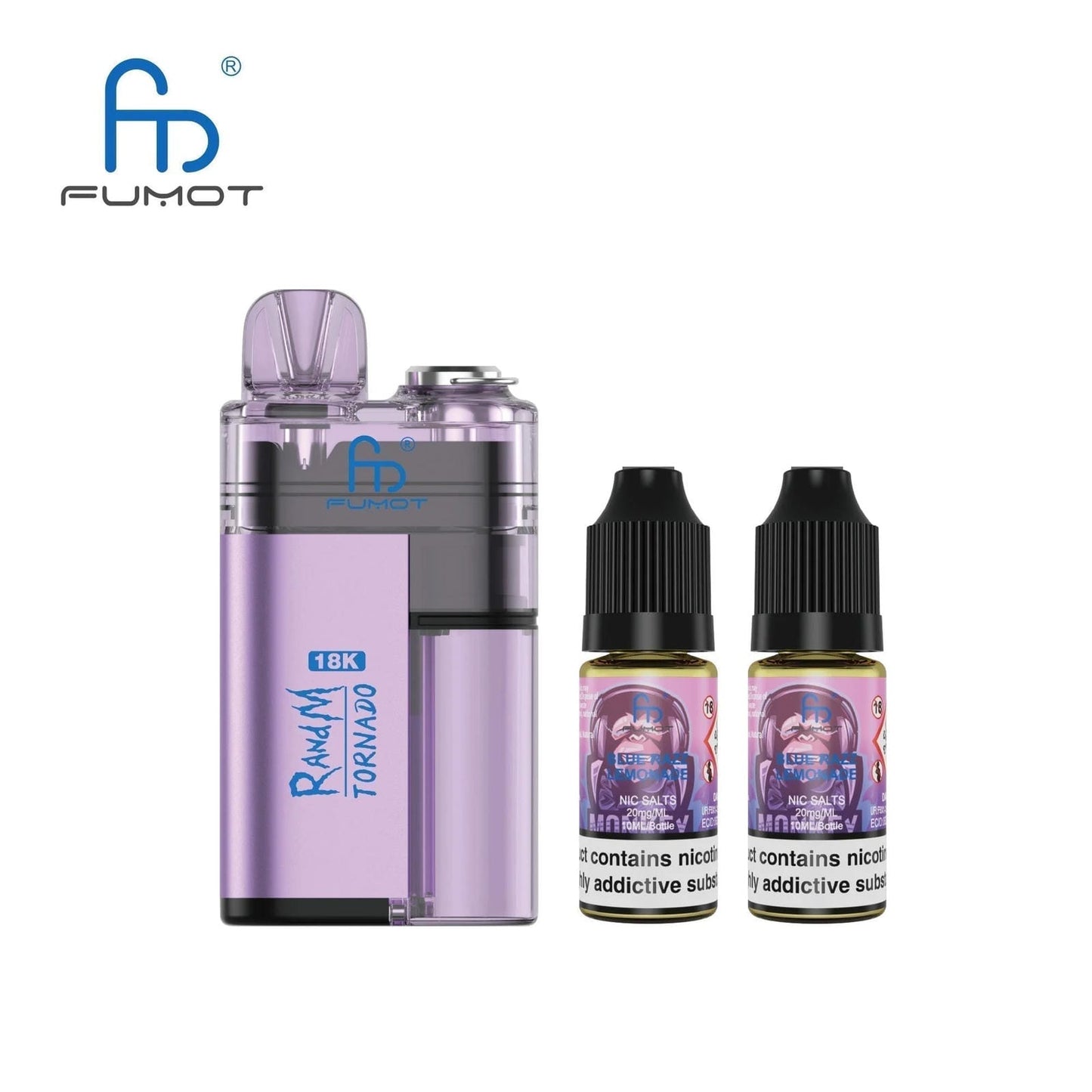 RandM Tornado 18000 Prefilled Vape Pod Kit - Box of 5