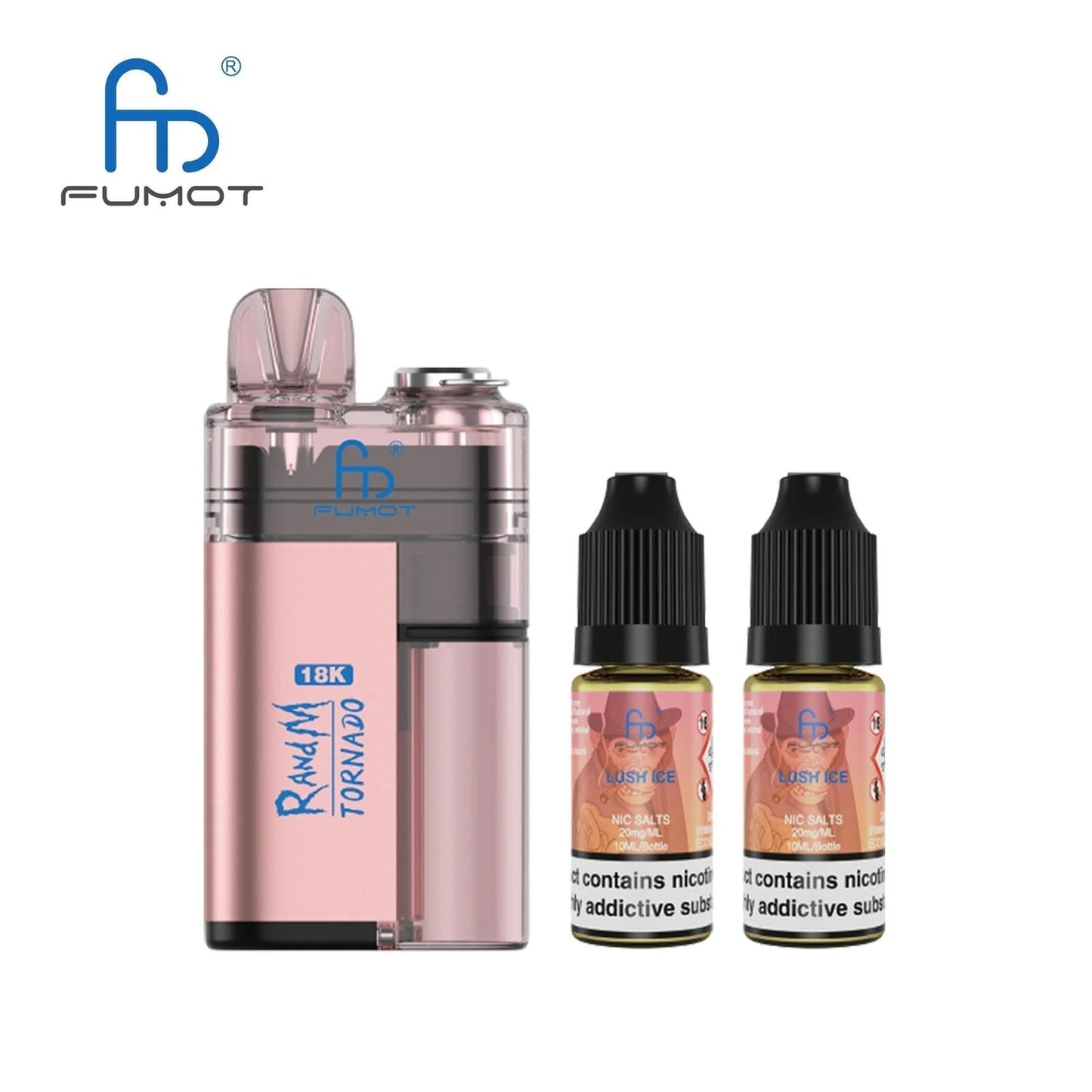 RandM Tornado 18000 Prefilled Vape Pod Kit - Box of 5