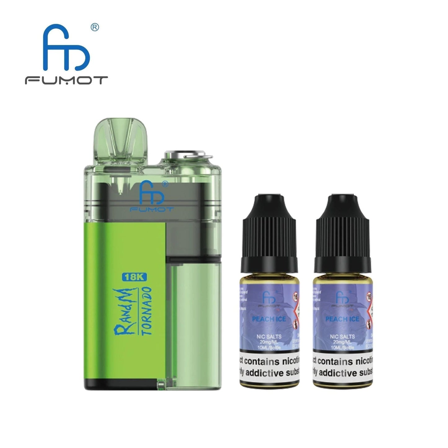 RandM Tornado 18000 Prefilled Vape Pod Kit - Box of 5