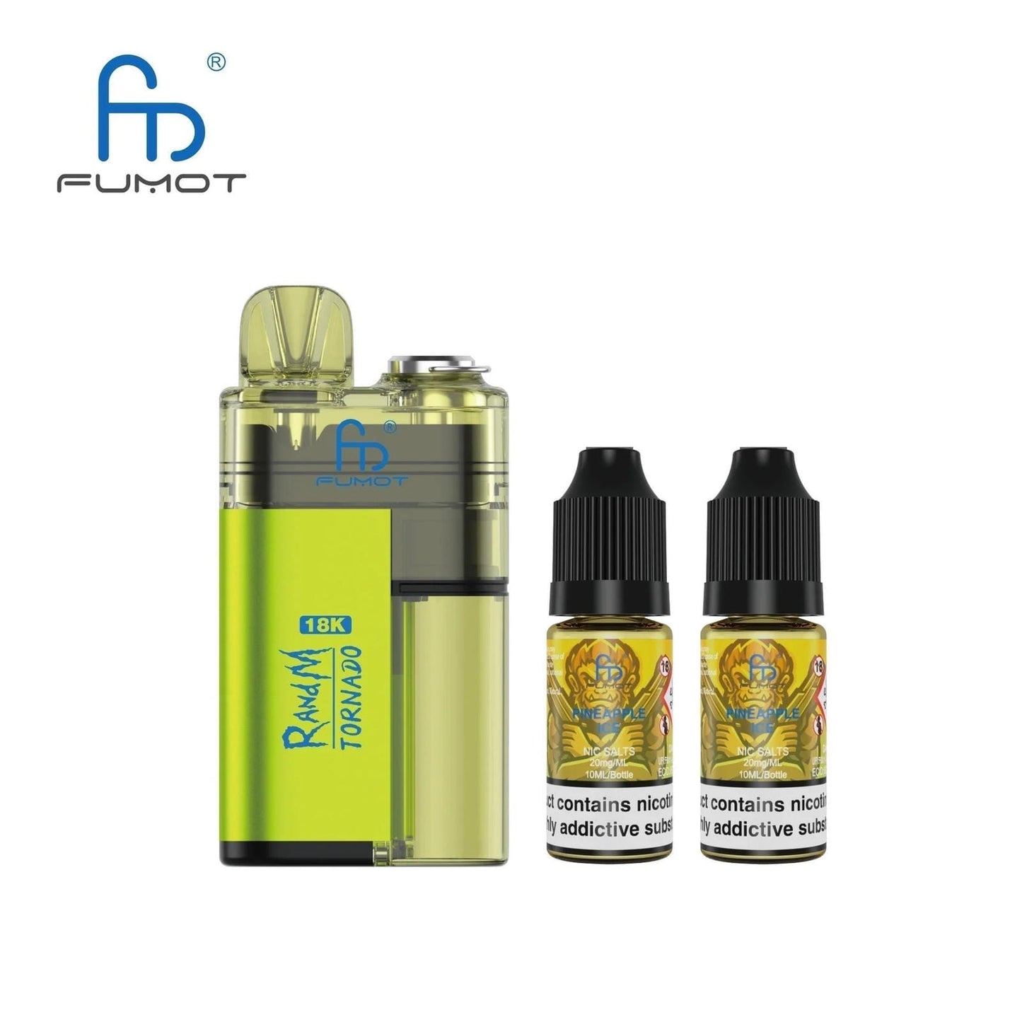 RandM Tornado 18000 Prefilled Vape Pod Kit - Box of 5