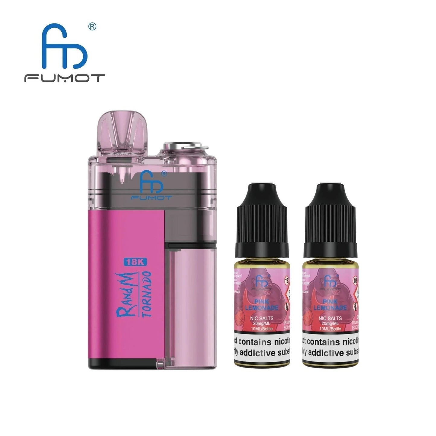 RandM Tornado 18000 Prefilled Vape Pod Kit - Box of 5