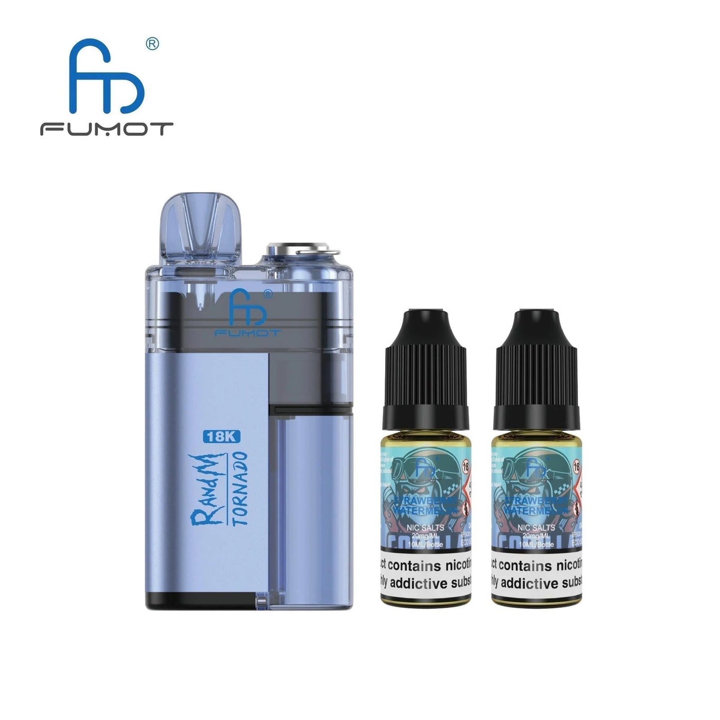 RandM Tornado 18000 Prefilled Vape Pod Kit - Box of 5