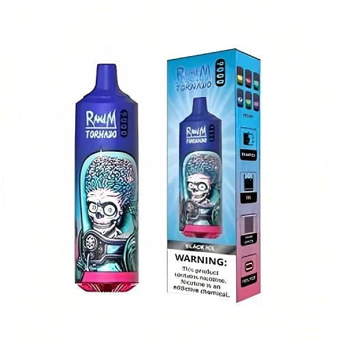 RandM Tornado 9000 Puffs Prefilled Vape Pod Kit - Box of 10