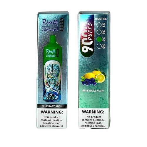 RandM Tornado 9000 Puffs Prefilled Vape Pod Kit - Box of 10
