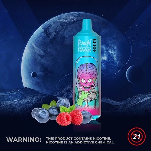 RandM Tornado 9000 Puffs Prefilled Vape Pod Kit - Box of 10