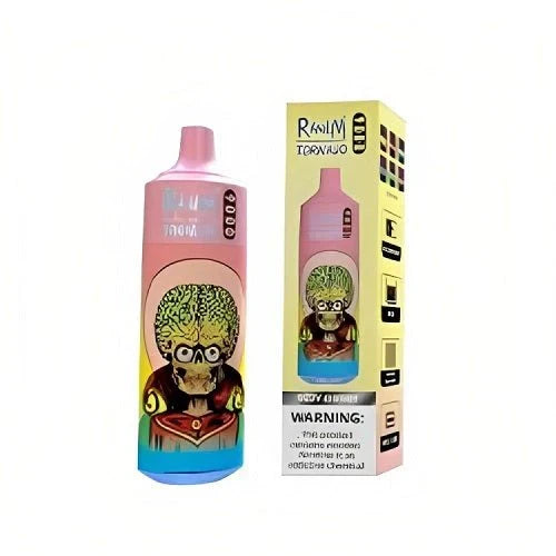 RandM Tornado 9000 Puffs Prefilled Vape Pod Kit - Box of 10