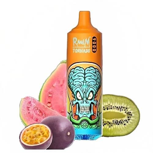 RandM Tornado 9000 Puffs Prefilled Vape Pod Kit - Box of 10