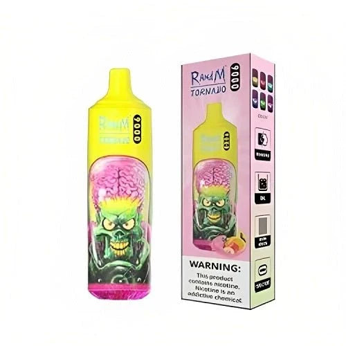 RandM Tornado 9000 Puffs Prefilled Vape Pod Kit - Box of 10