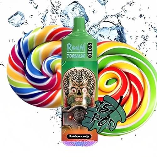 RandM Tornado 9000 Puffs Prefilled Vape Pod Kit - Box of 10