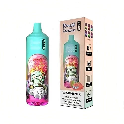 RandM Tornado 9000 Puffs Prefilled Vape Pod Kit - Box of 10