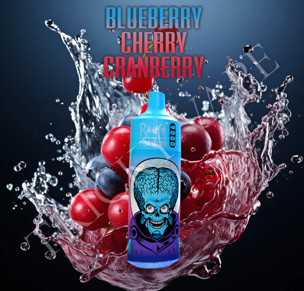 RandM 9000 - Blaubeere Kirsche Cranberry