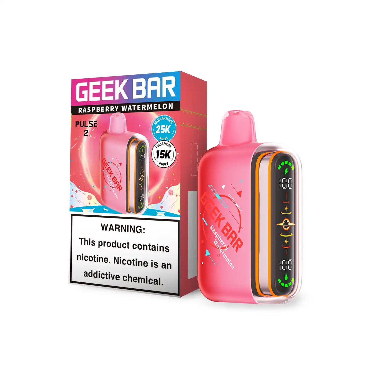 Raspberry Watermelon - Geek Bar Pulse 2 25K Disposable Vape