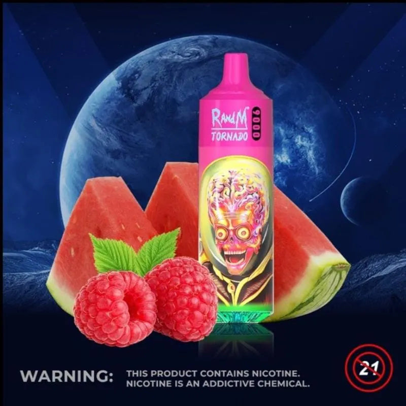 R&amp;M Tornado 9000 Züge Einweg-E-Zigarette 18 ml