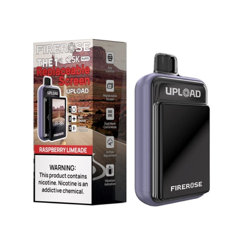 Firerose Upload 25000 Puffs Einweg-Vape Großhandel 
